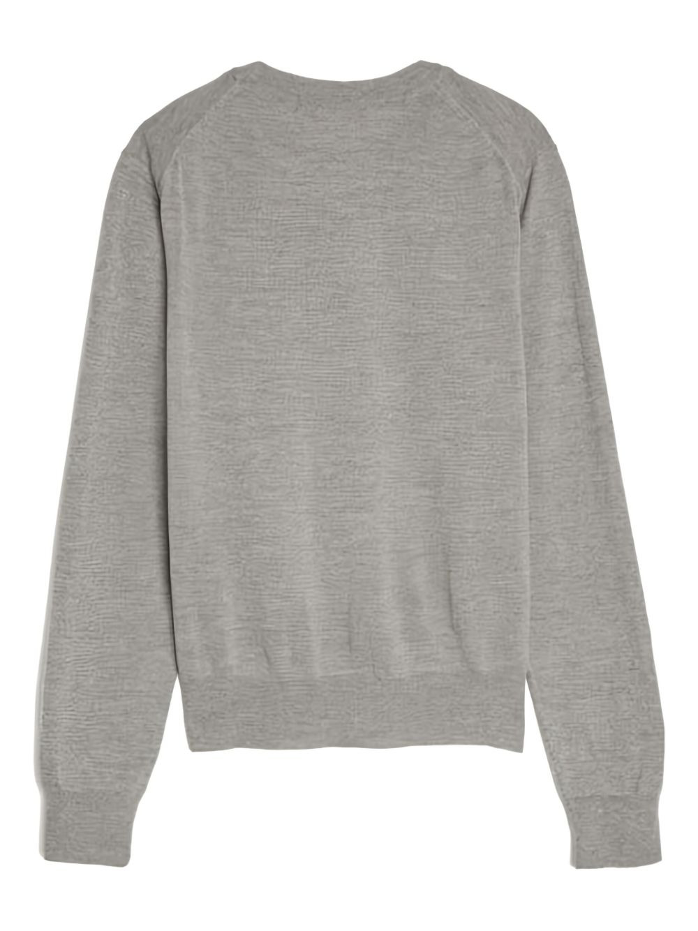 Baby Fox-patch wool sweatshirt - 2
