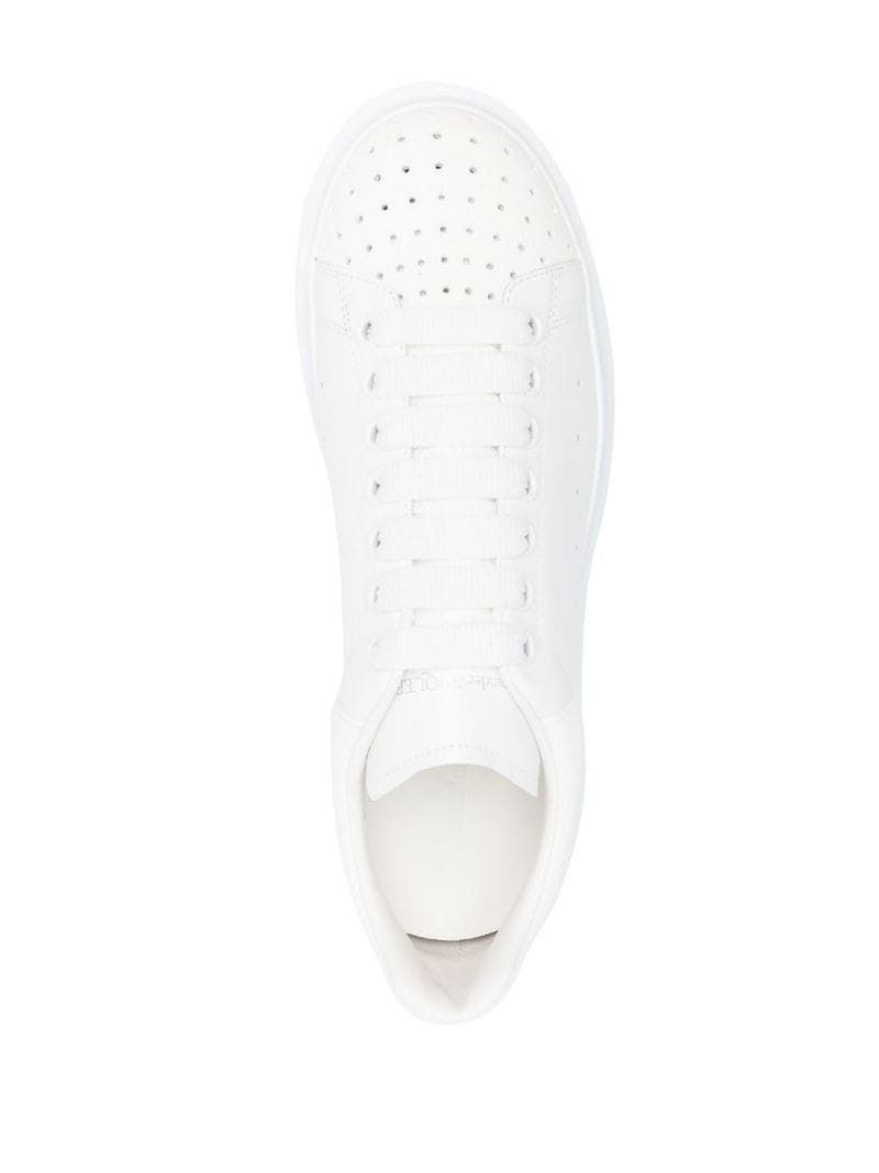 Oversized Sole perforated sneakers - 4