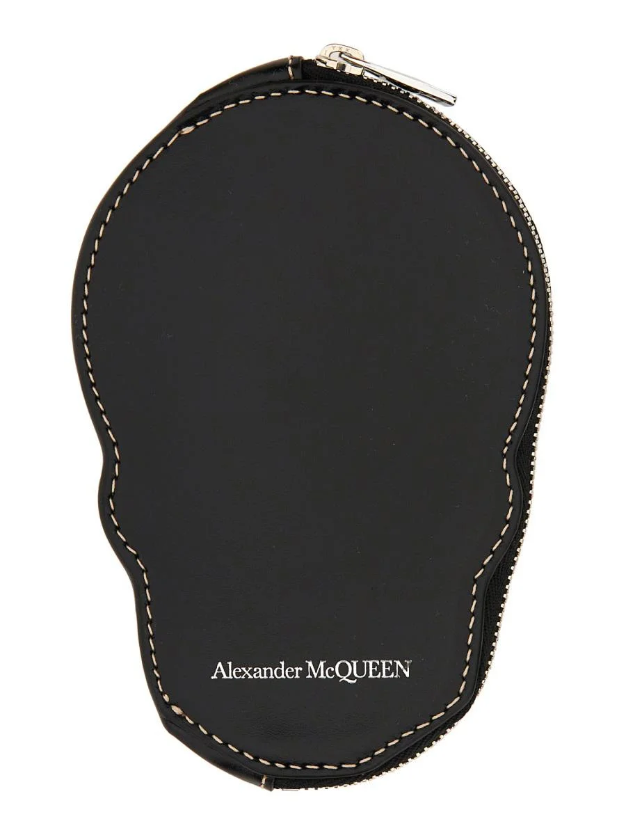 ALEXANDER MCQUEEN SKULL CARD HOLDER - 1
