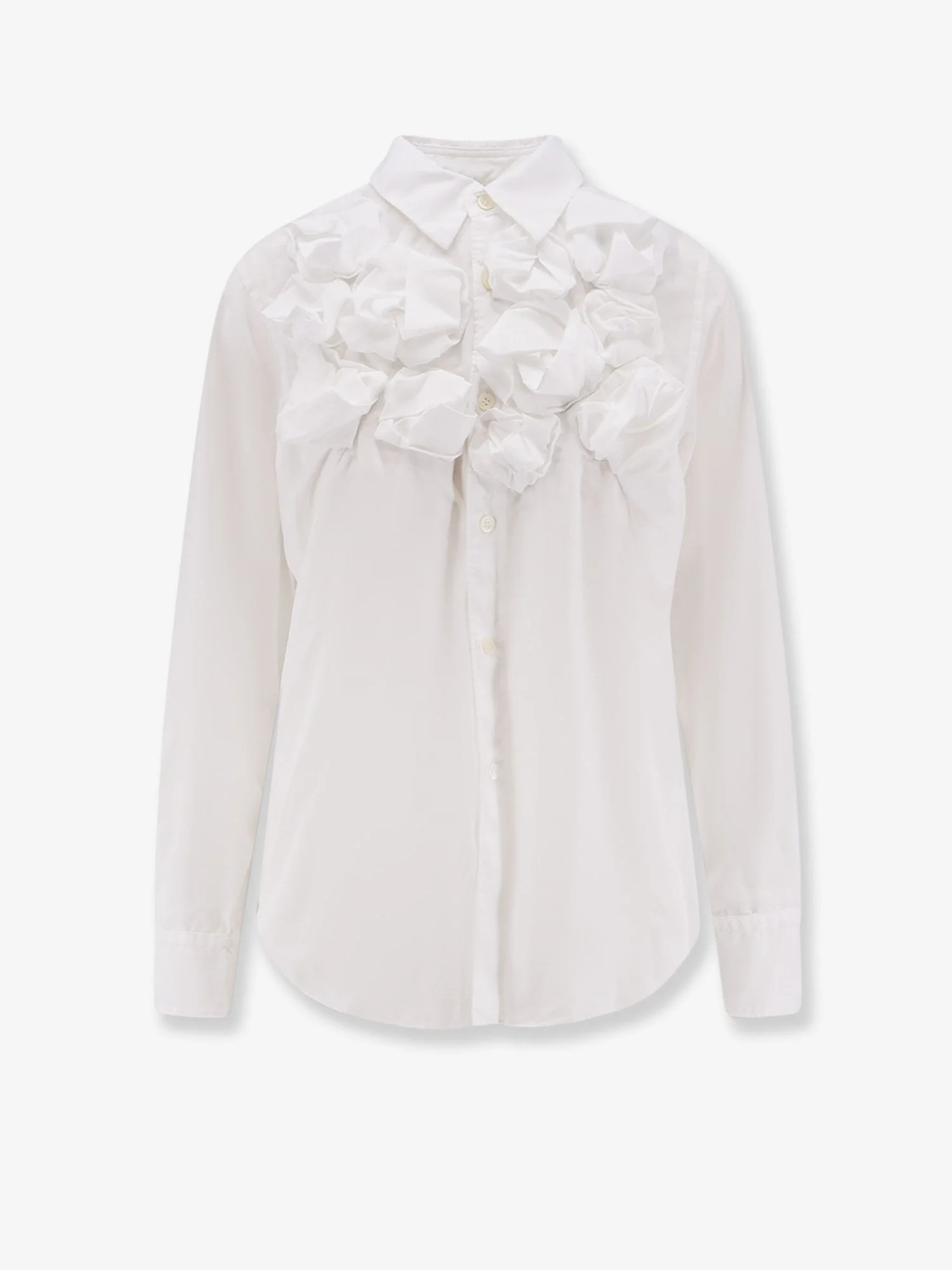 Comme Des Garçons Play Ruffles Shirt - 1