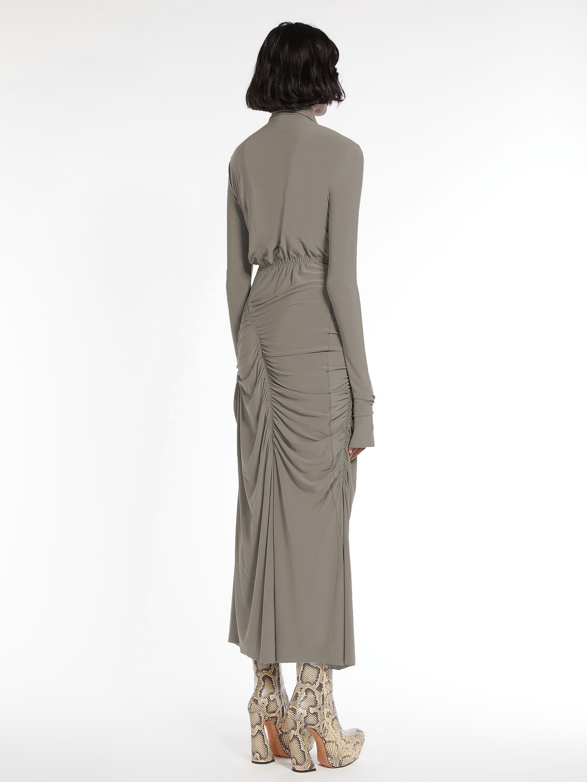 FINIRE Slim-fit technical jersey dress - 4