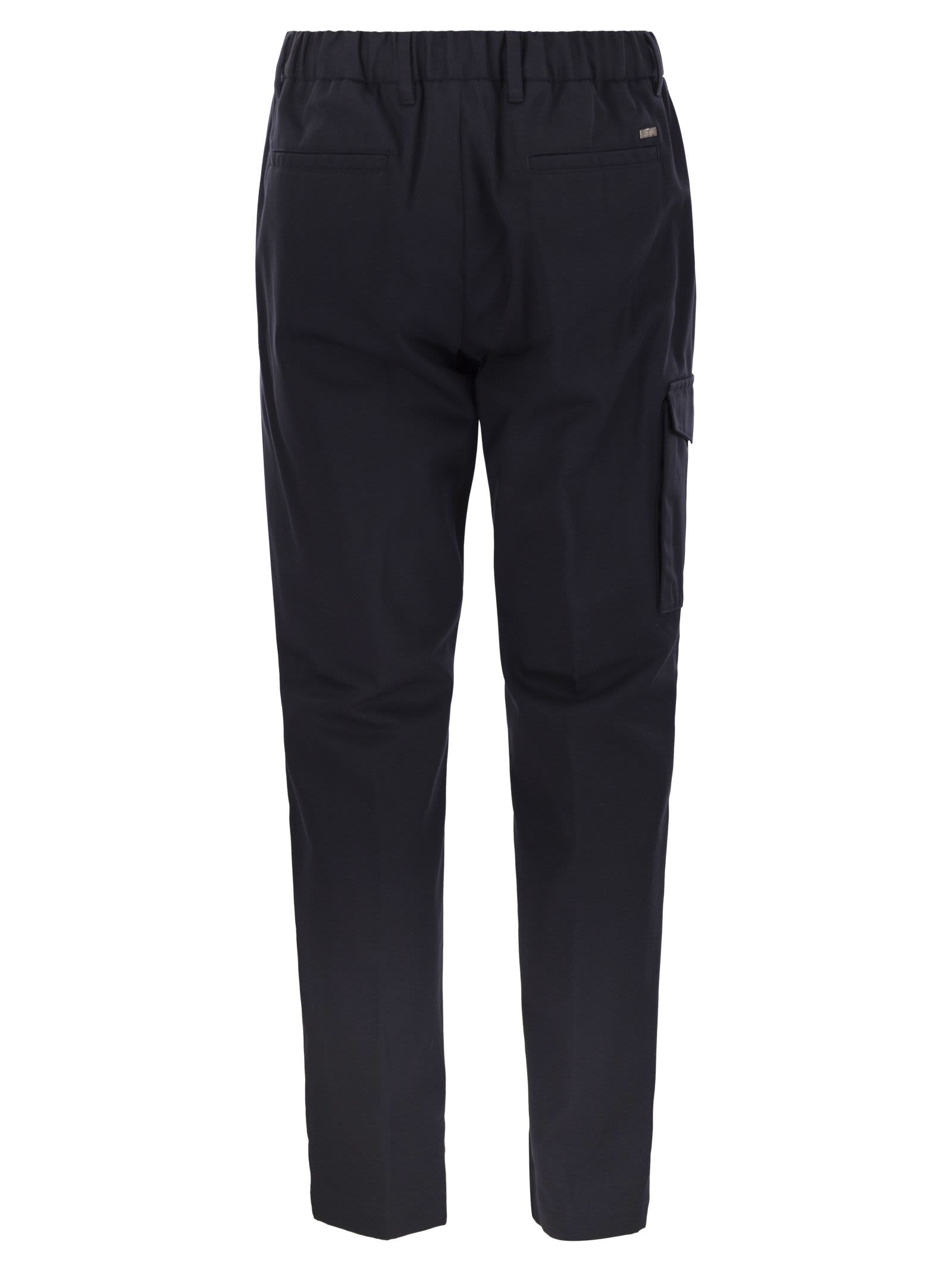 Herno Men Pure Cotton Resort Cargo Trousers - 2