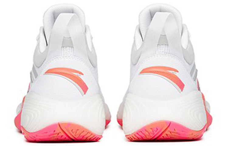 ANTA Cement Bubble Basketball Shoes 'White Pink' 112211602Q-2 - 5