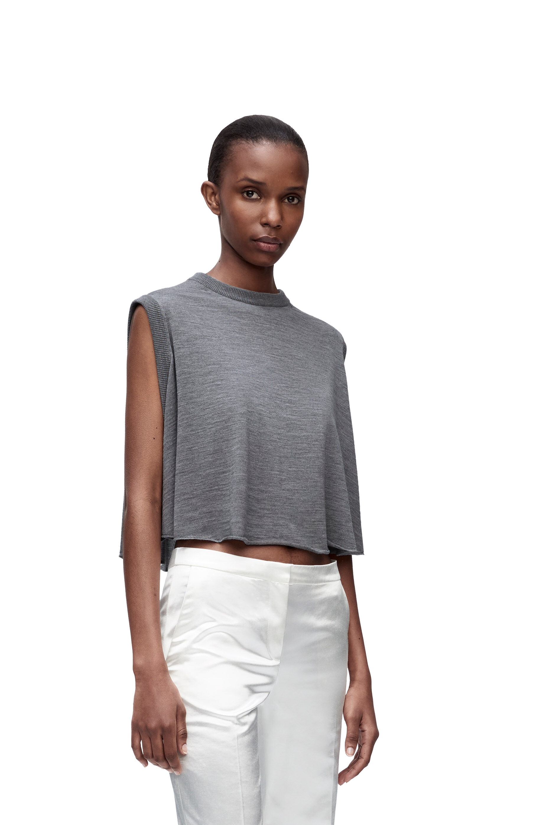 Trapeze vest in wool - 3