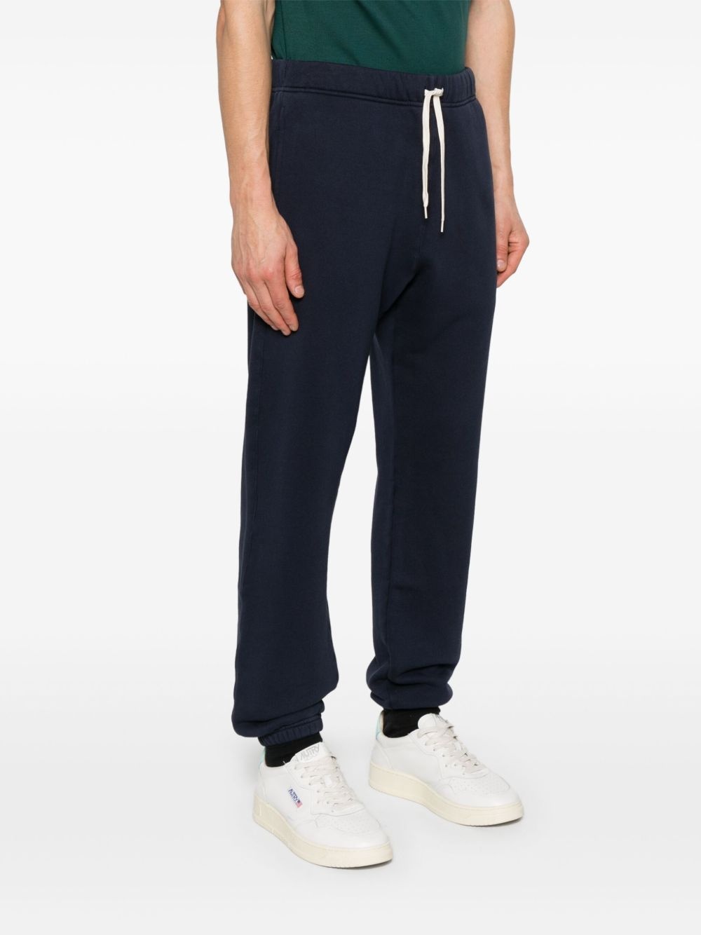 logo-embroidered track trousers - 3