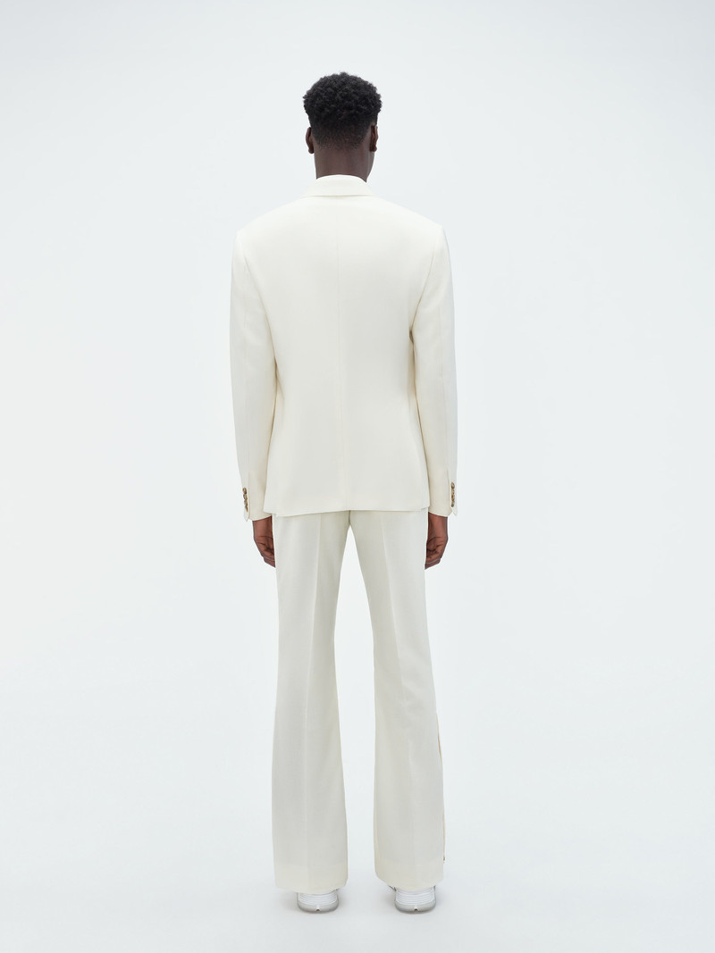 DOUBLE BREAST BLAZER-ALABASTER 5