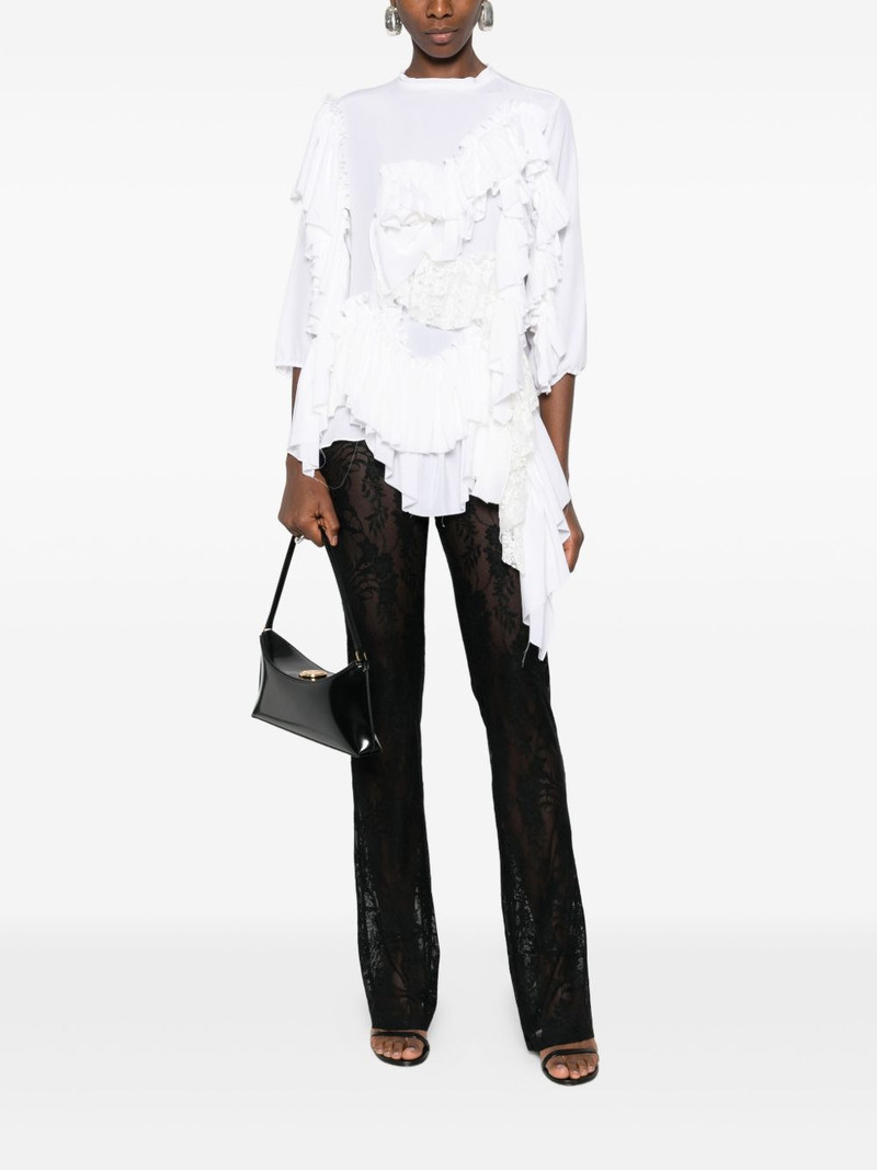 ALAINPAUL ruffled top outlook