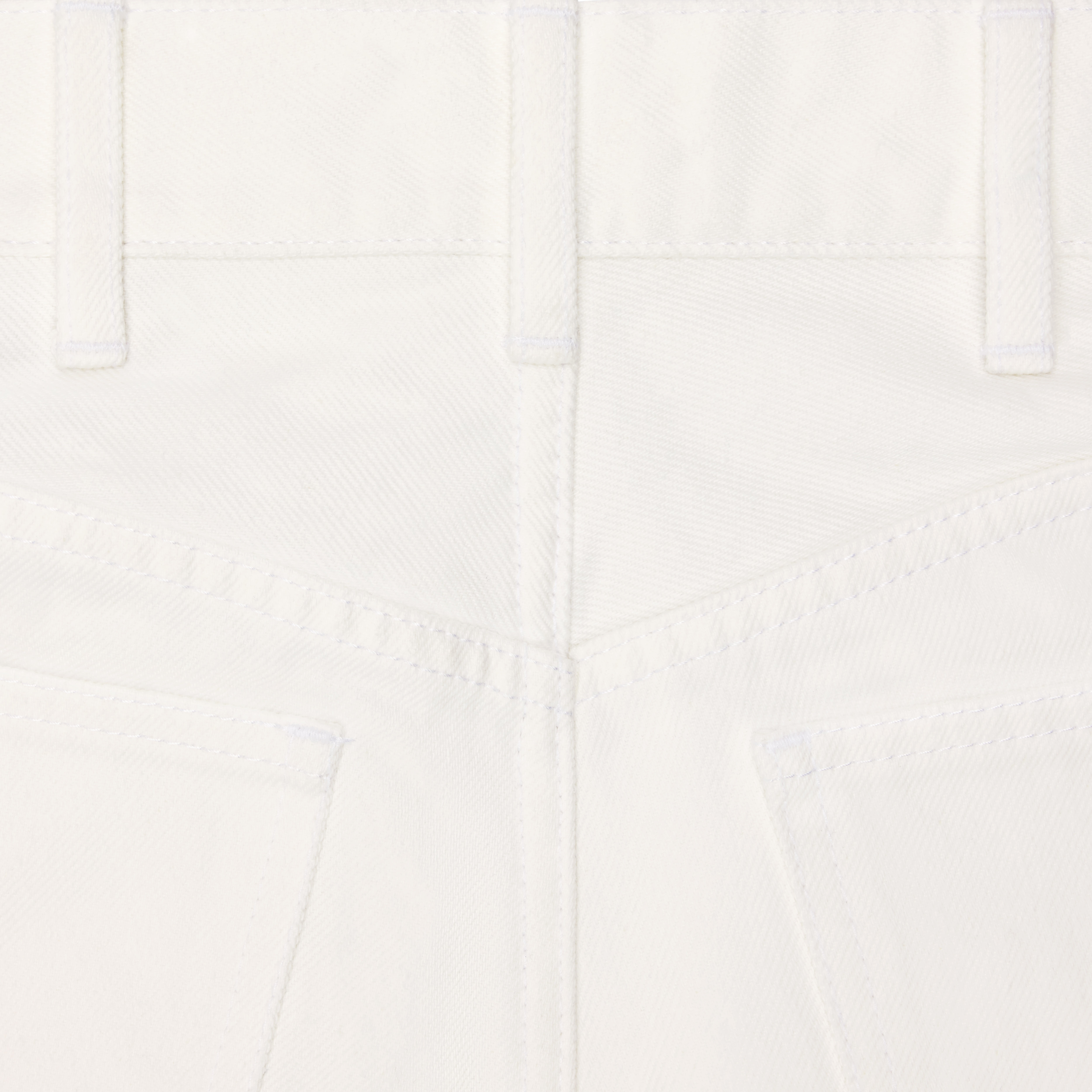 FLARED SURF JEANS IN OPTIC WHITE WASH DENIM - 3