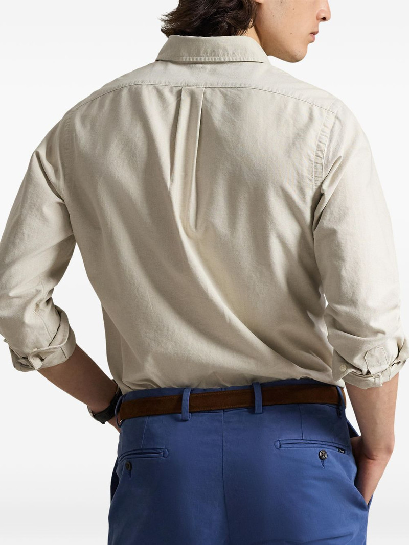 The Iconic Oxford embroidered shirt 4