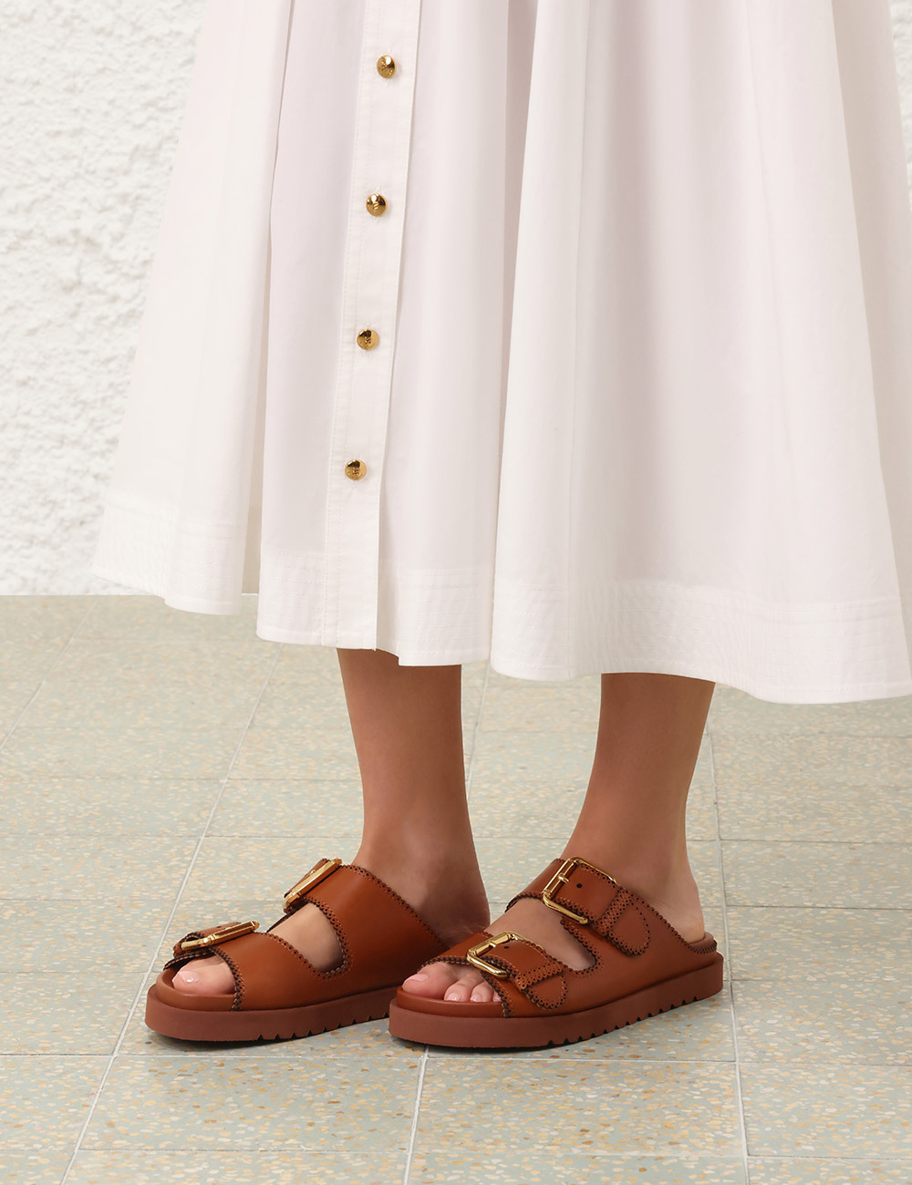 GOLDIE SLIDE SANDAL - 2