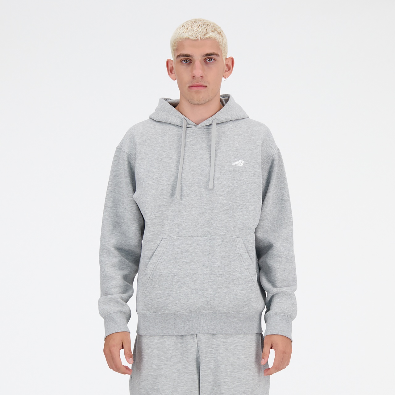 New Balance Mens New Balance Sport Essentials Fleece Hoodie - 1