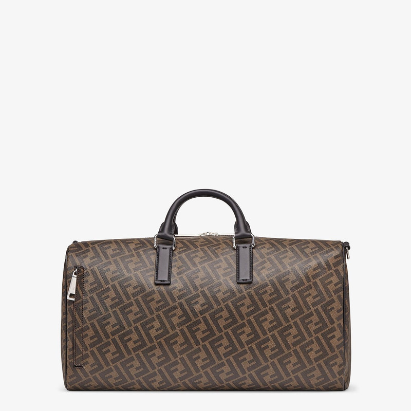 Large brown fabric bag 3