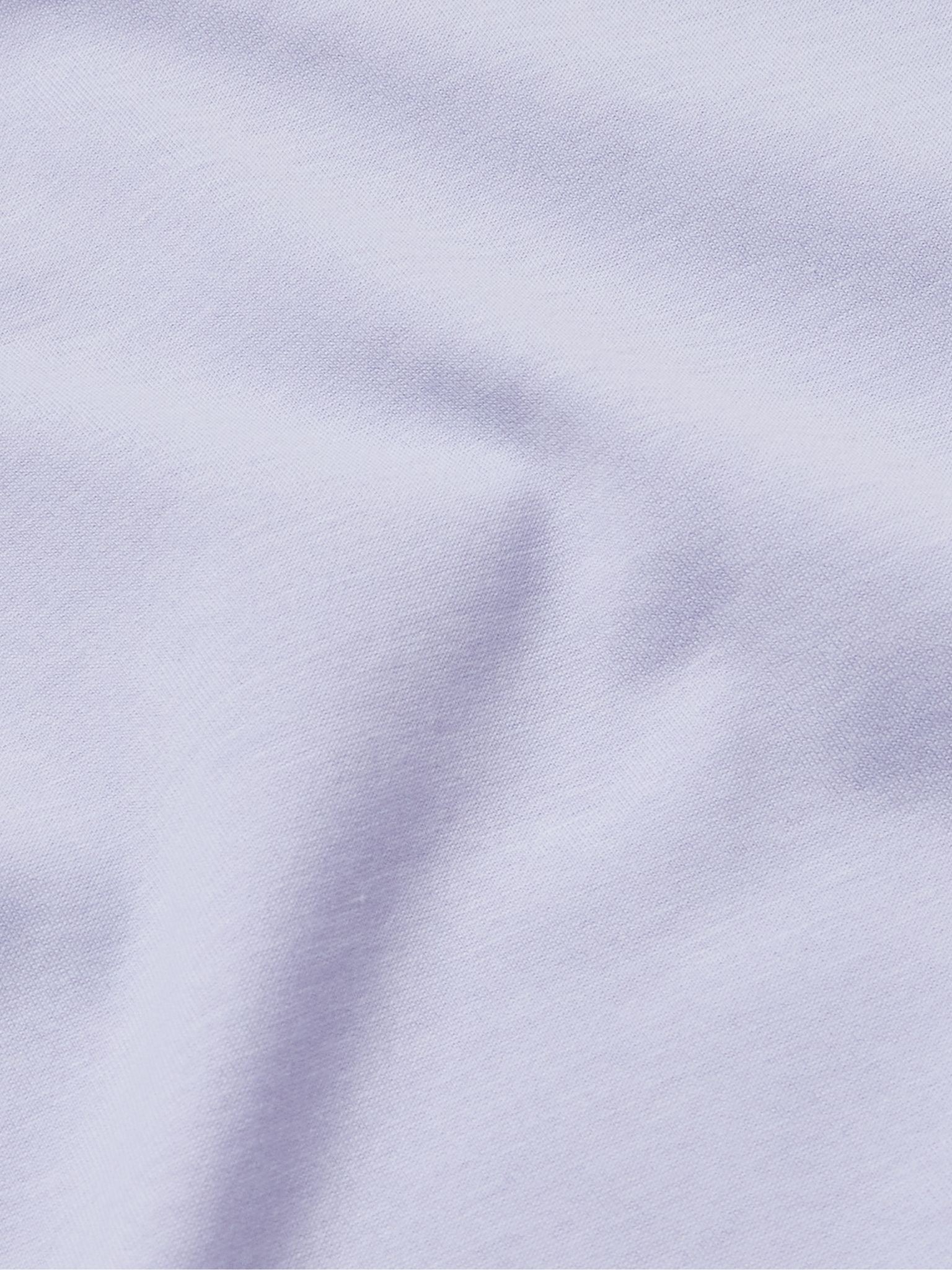 Slim-Fit Cotton-Jersey T-Shirt Purple - 4
