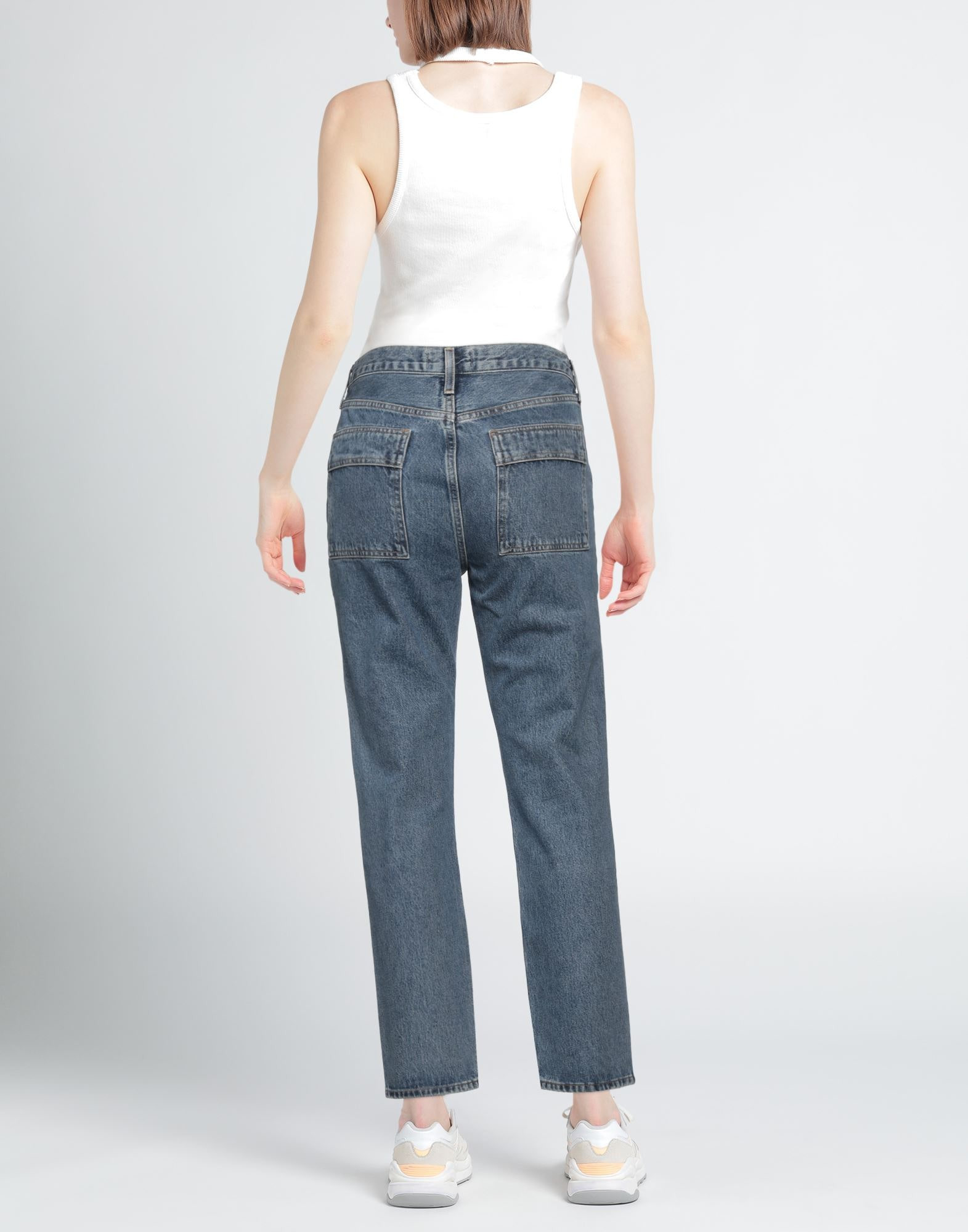 Blue Women's Denim Pants - 3