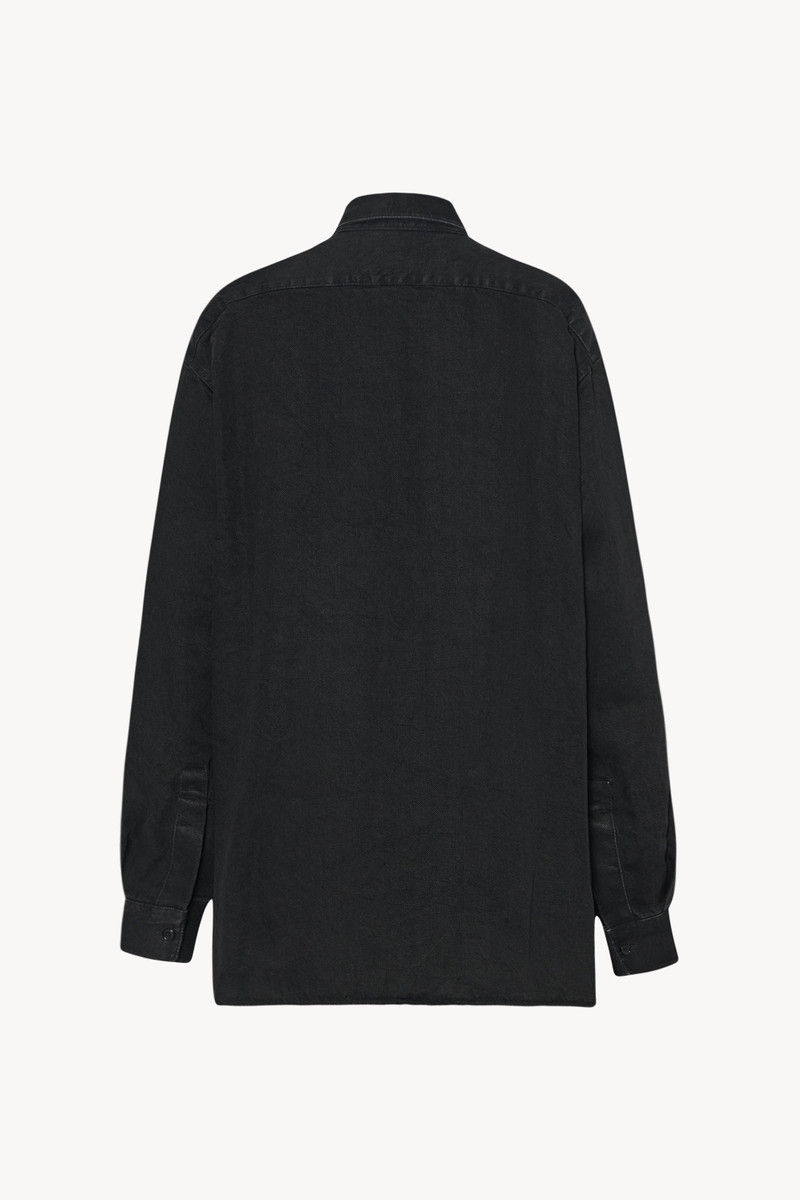 The Row Nesson Shirt in Linen outlook