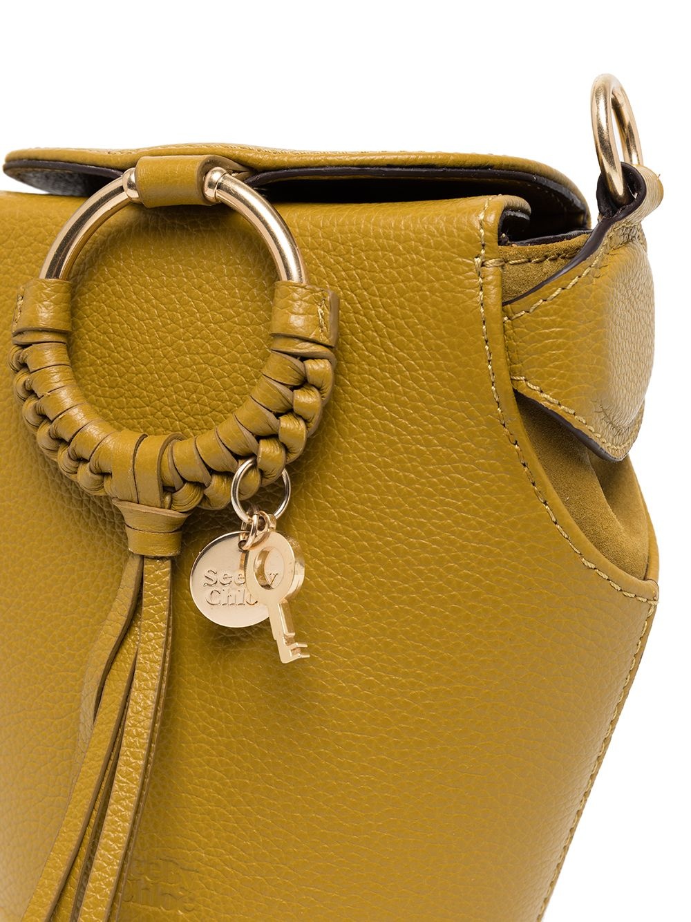 Box leather crossbody bag - 4