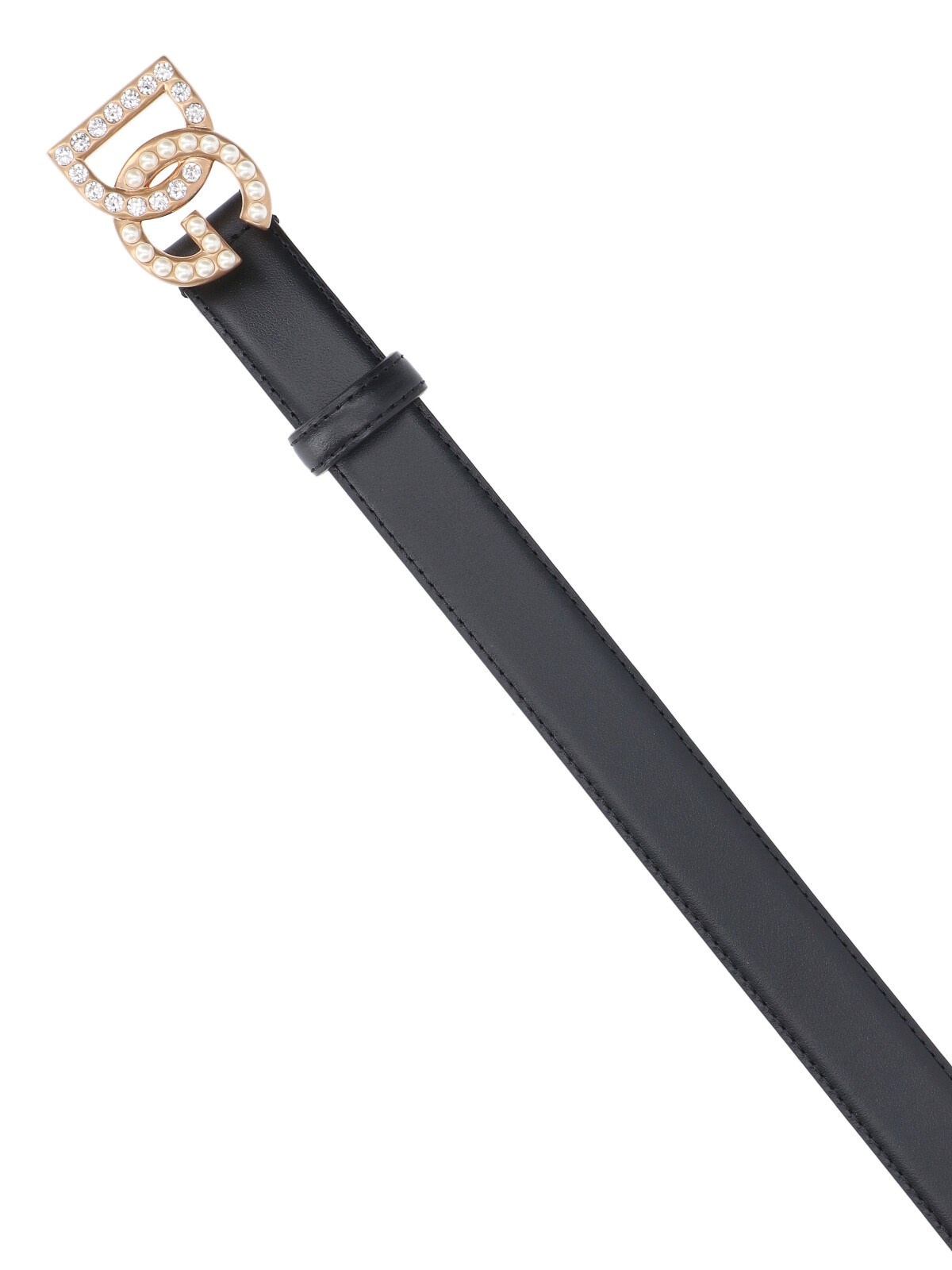 'DG' FAUX PEARL BELT - 3