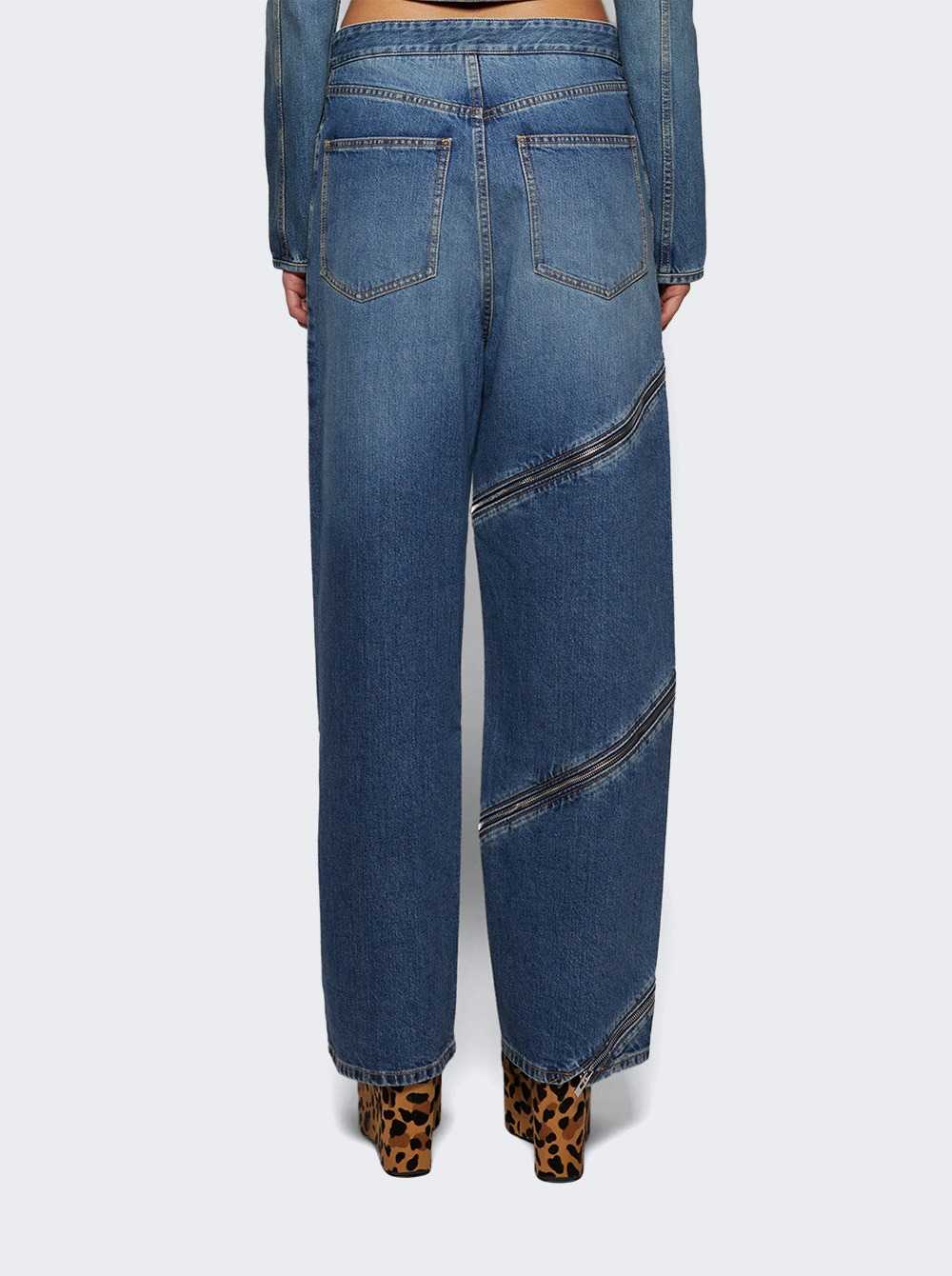 Spiral Pants Blue - 4