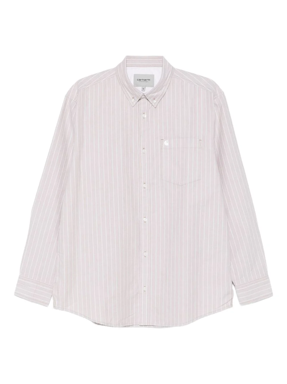 striped pocket shirt - 1
