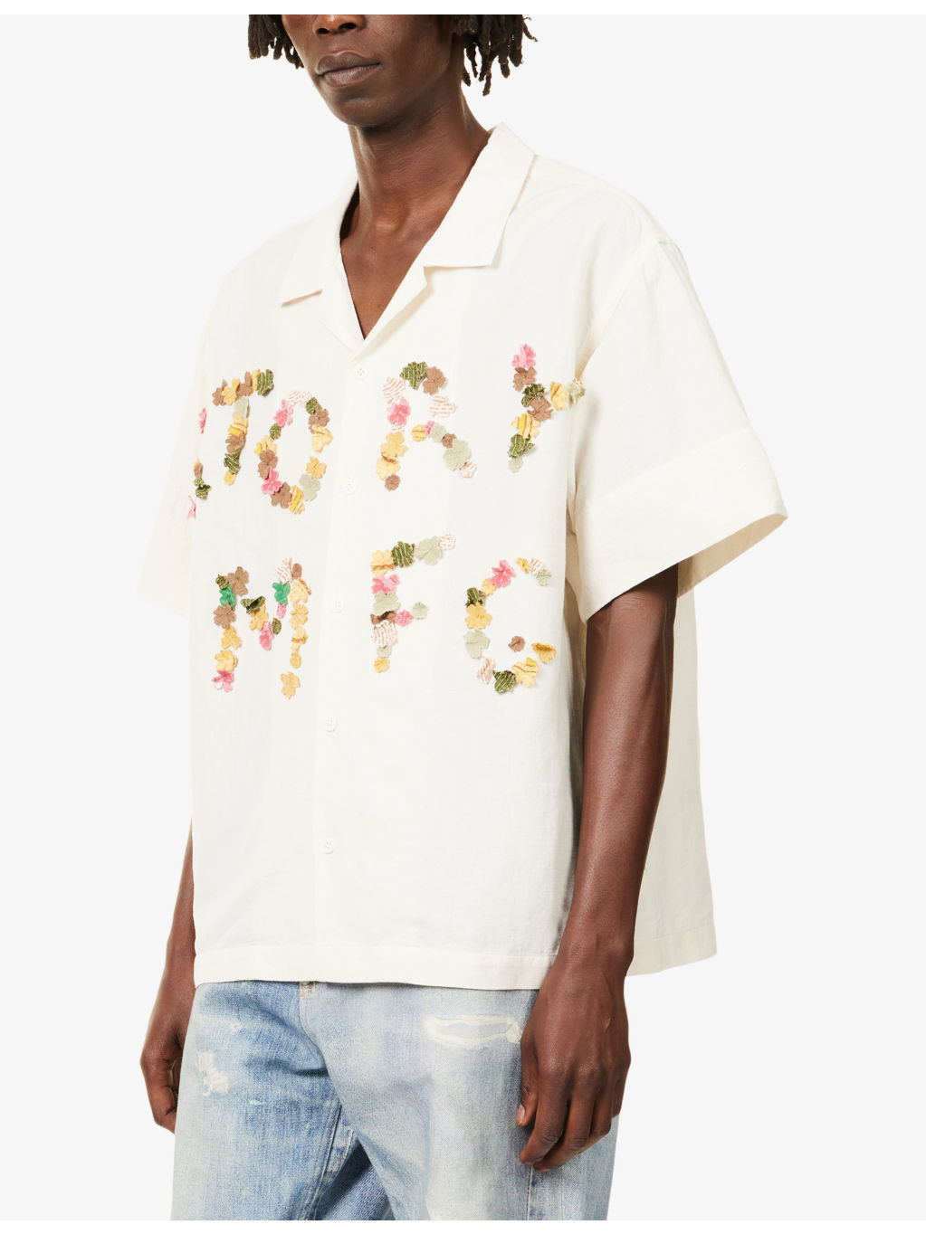 Greetings Relaxed-Fit Cotton And Linen Shirt - 3
