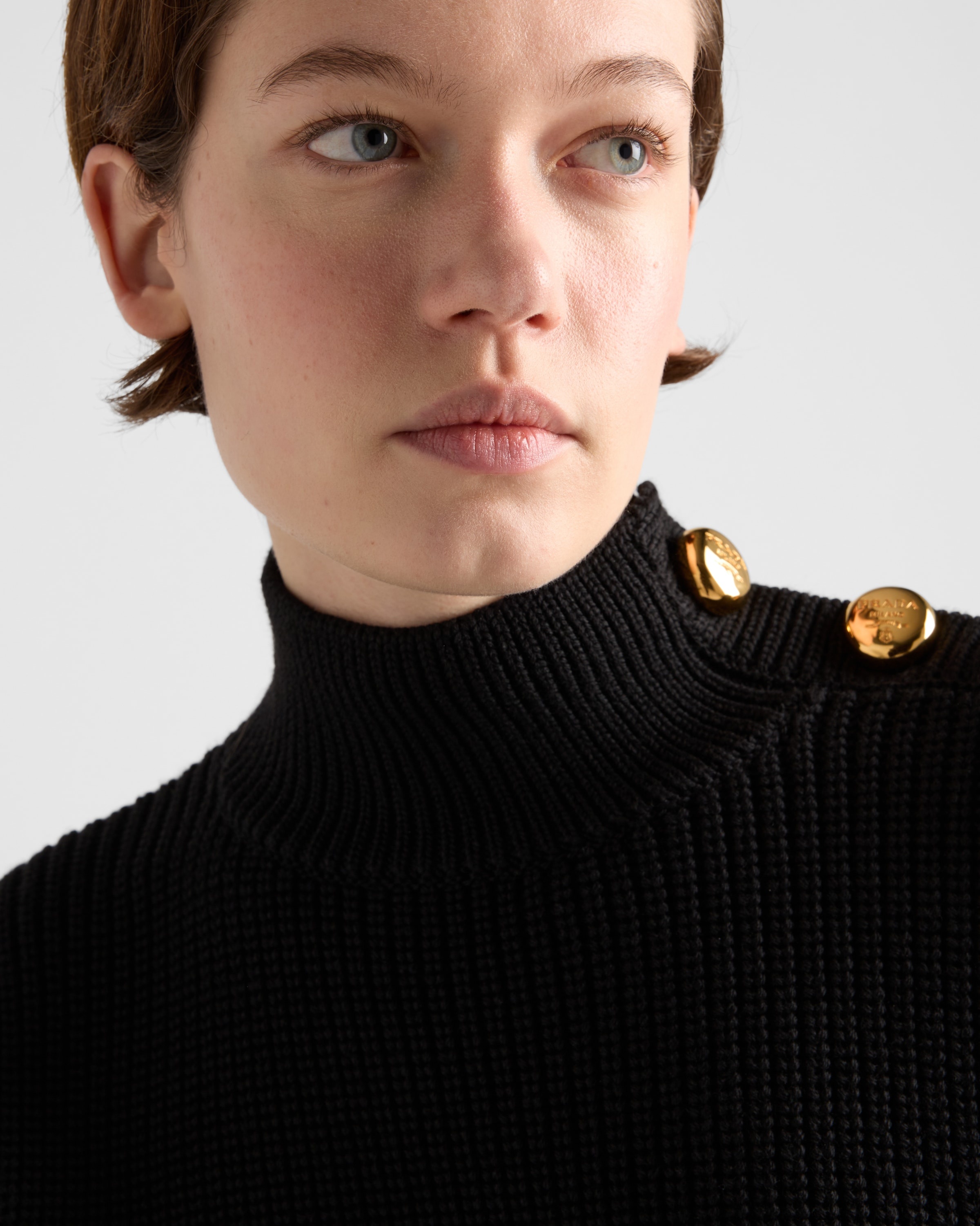 Wool turtleneck sweater - 4