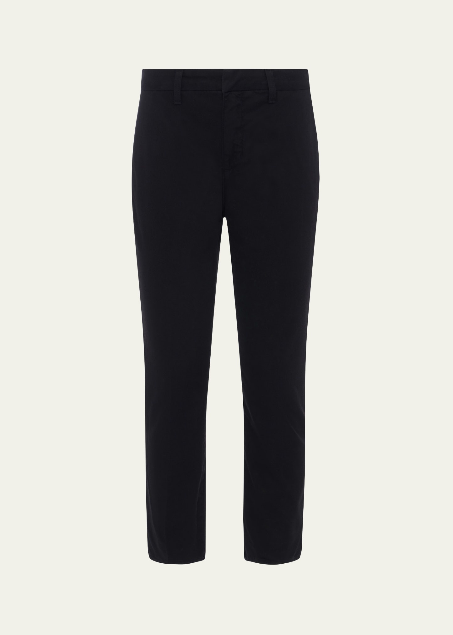 Harlow High-Rise Cropped Slim Trousers - 1