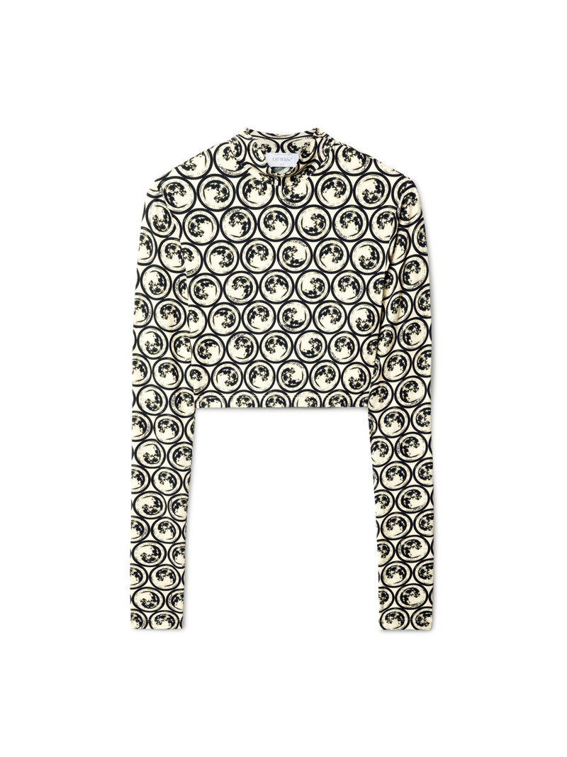 Moon Sec Skin Turtle Crop Top 1