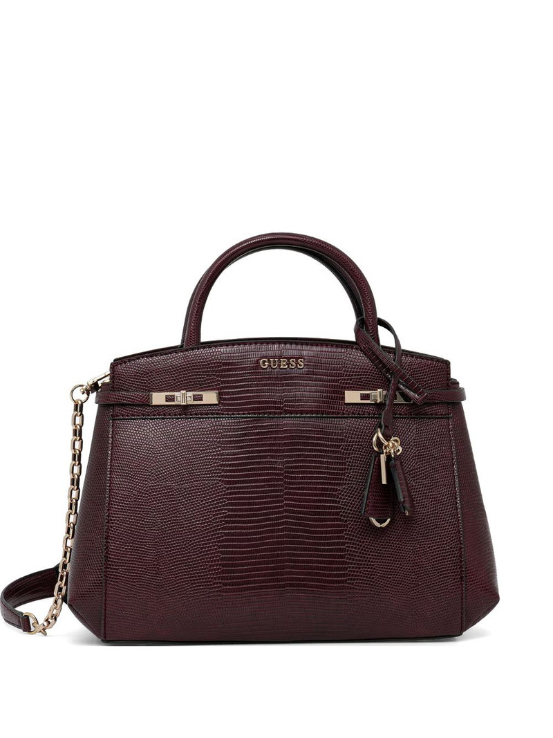 Melinda lizard-effect tote bag 1