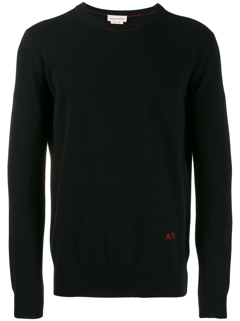 embroidered logo jumper - 1