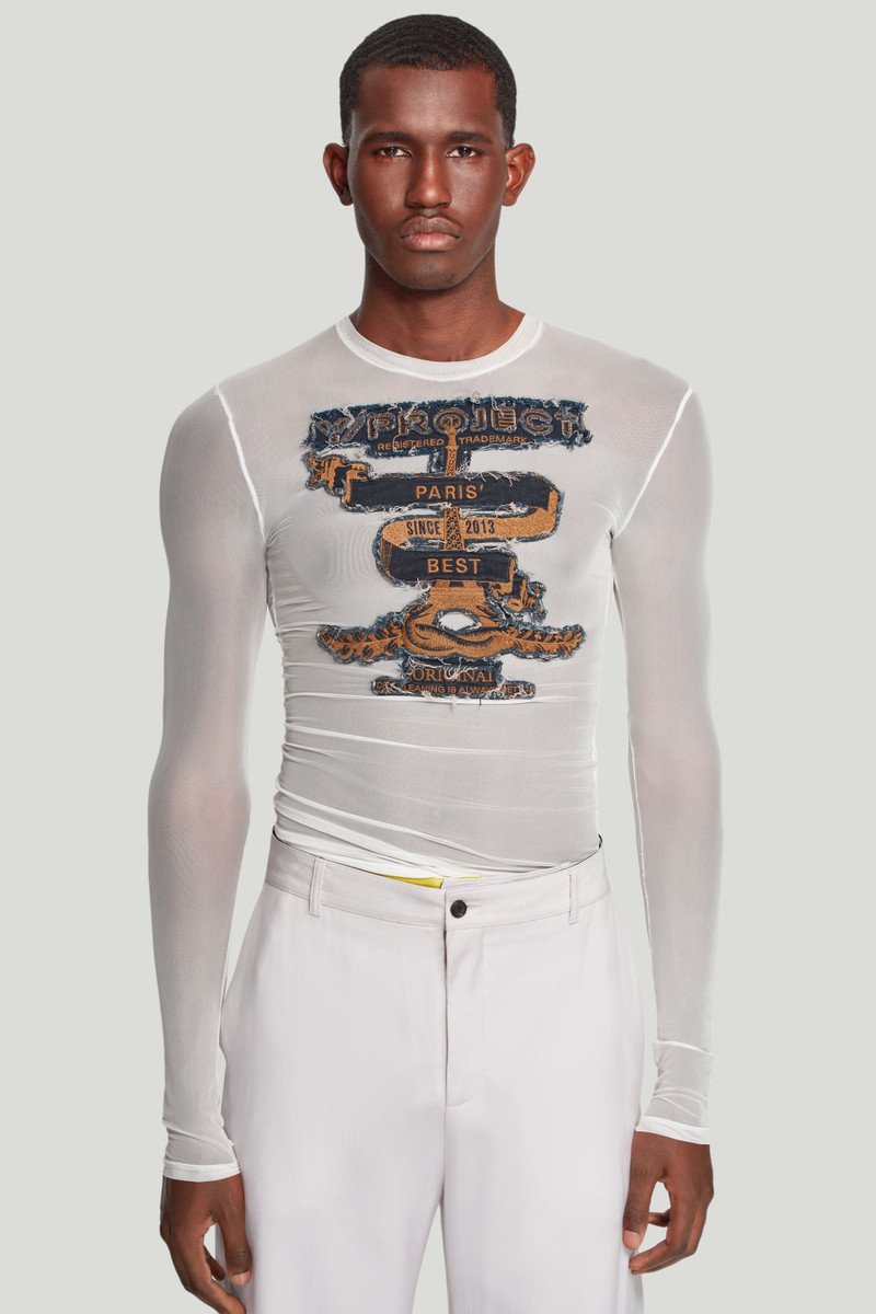 Paris' Best Mesh T-shirt 4