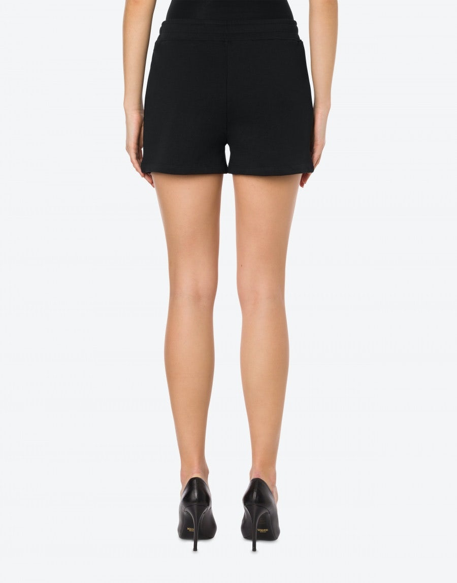 MOSCHINO TEDDY BEAR FLEECE SHORTS - 3