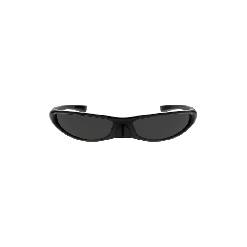 Blade Rectangle Sunglasses  in Black 1