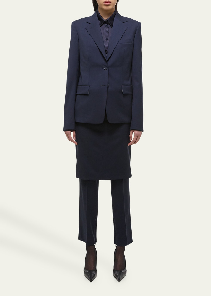 Helmut Lang Classic Single-Breasted Blazer outlook