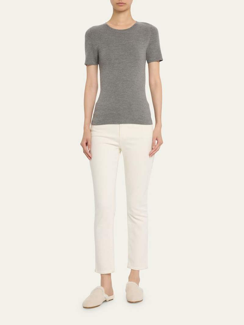 Manolo Blahnik Mariamu Suede Shearling Slipper Mules outlook