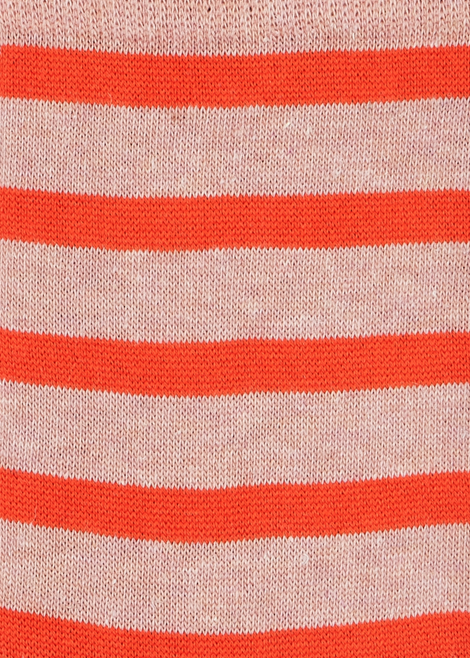 Light Pink Cotton-Blend Stripe Socks - 3