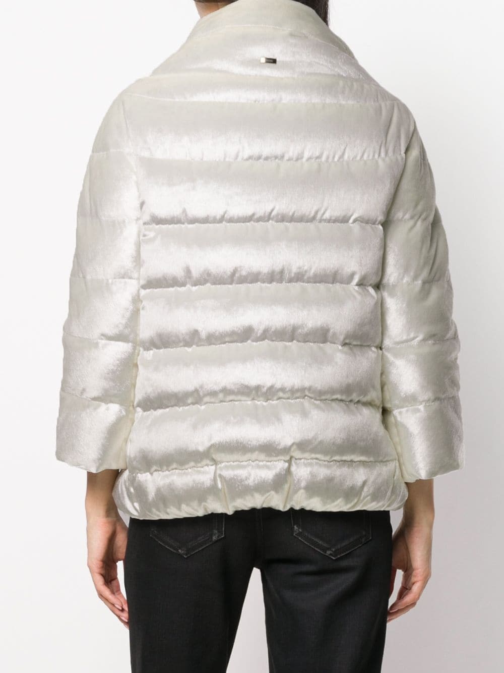 shiny padded puffer jacket - 4