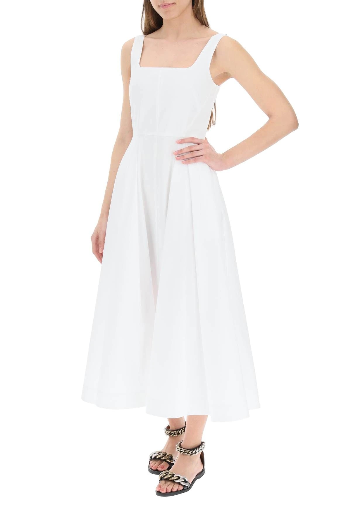 FAIDA COTTON POPLIN DRESS - 2