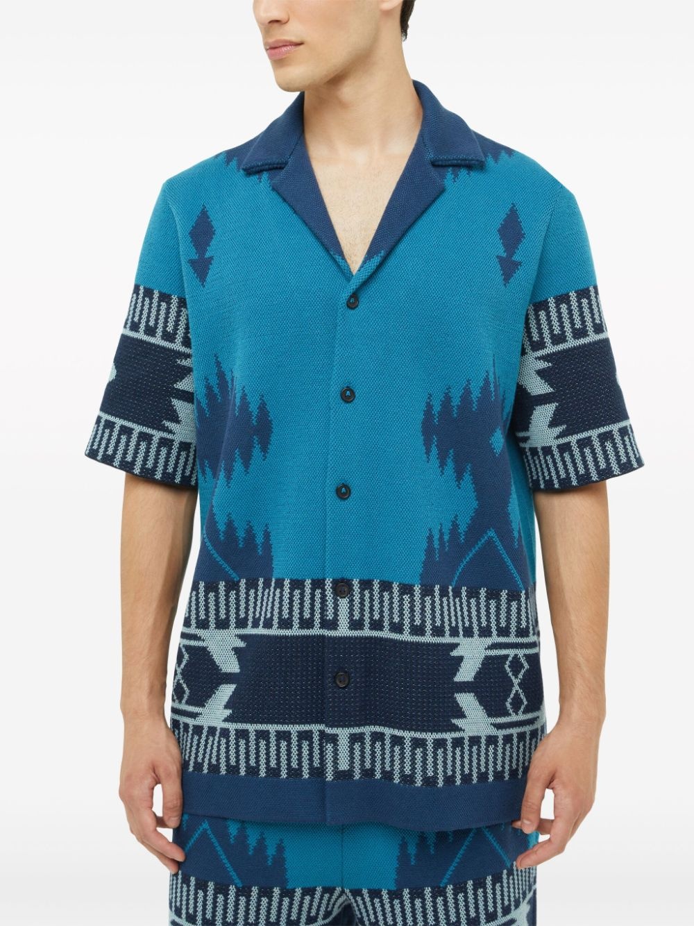 Icon jacquard piquÃ© shirt - 5