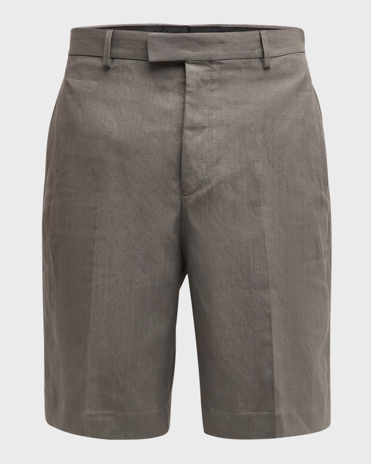 Men's Linen-Blend Shorts - 1