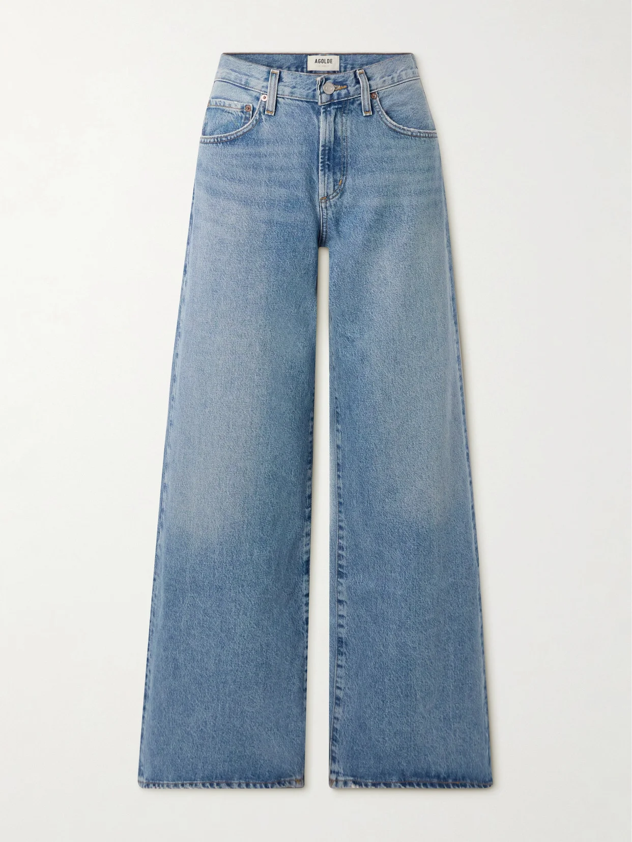 Clara Baggy Wide-leg Organic Jeans - 1