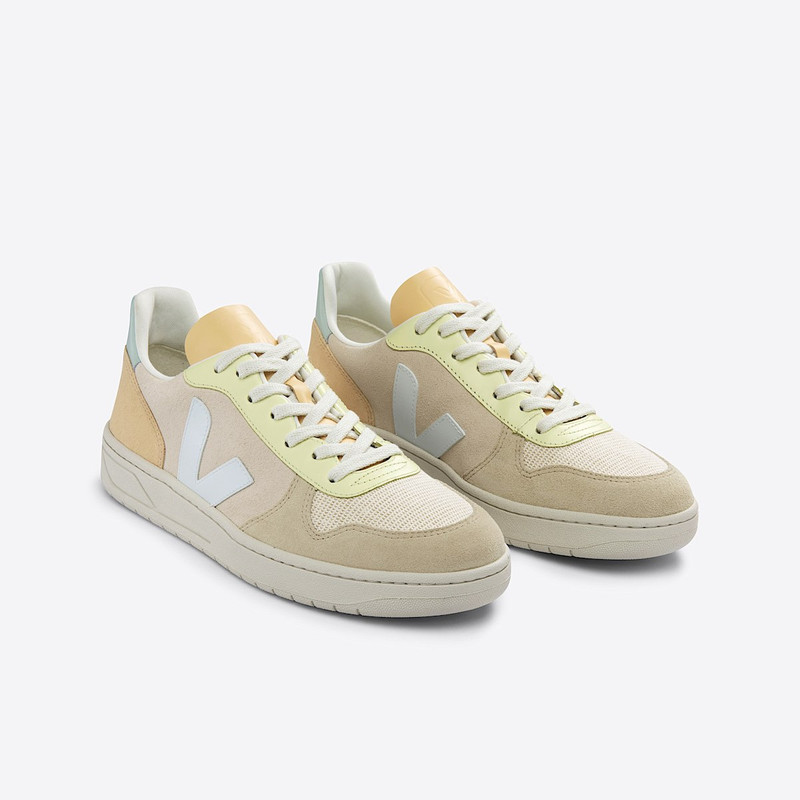VEJA V-10 SUEDE SABLE MENTHOL MULTICO outlook