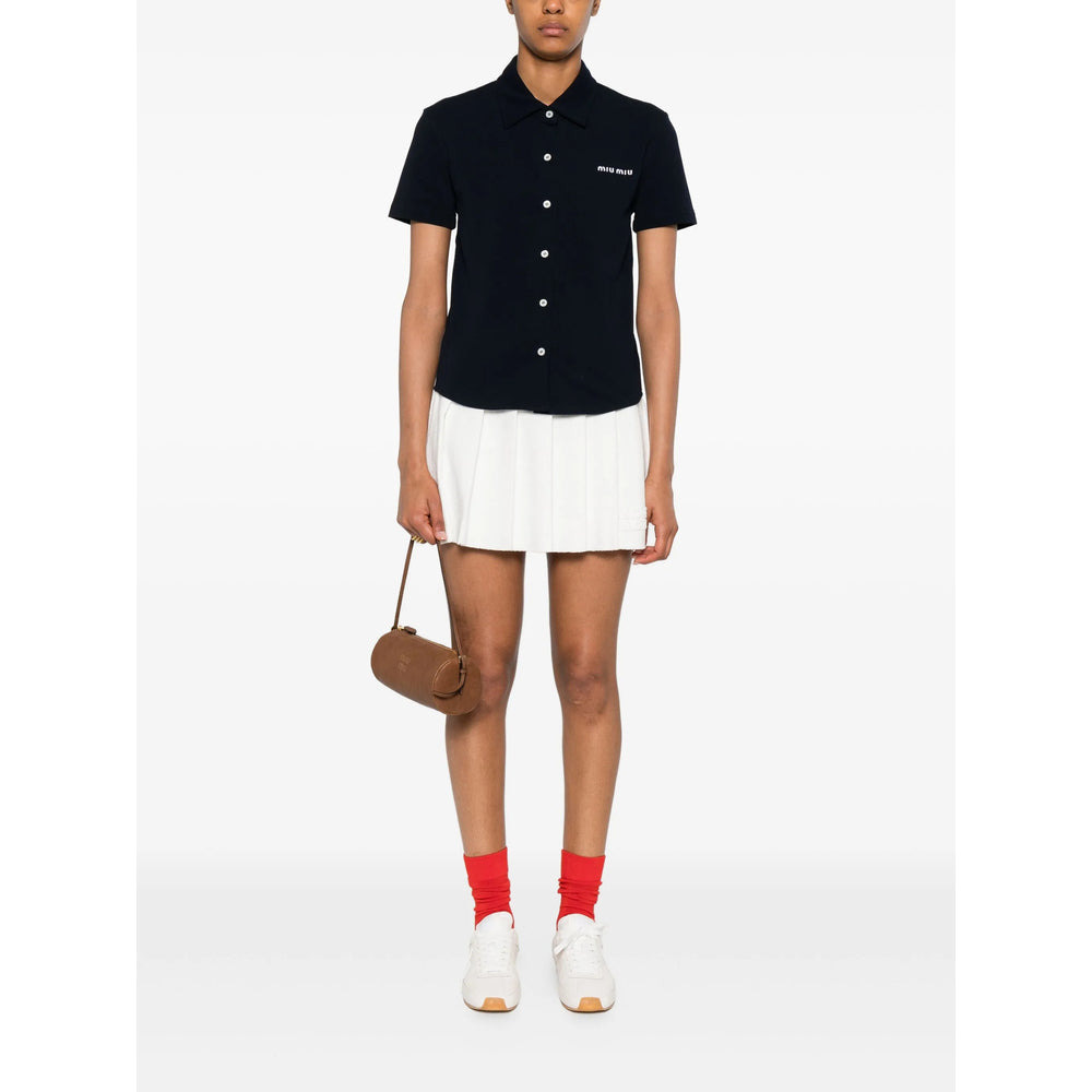Miu Miu Blue Tops - Shirts Women - 2