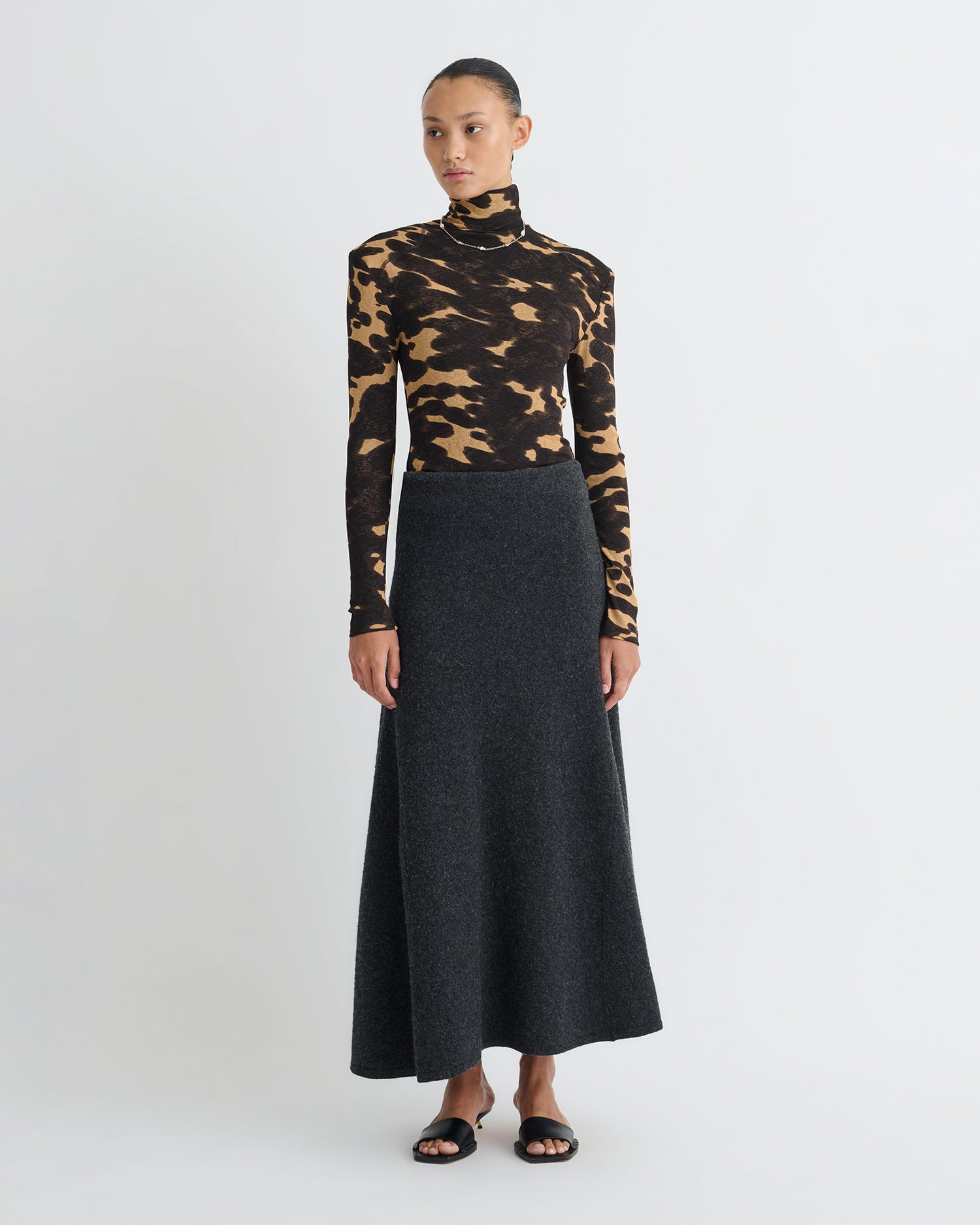 Mesh Jersey Long Sleeved Top - 2