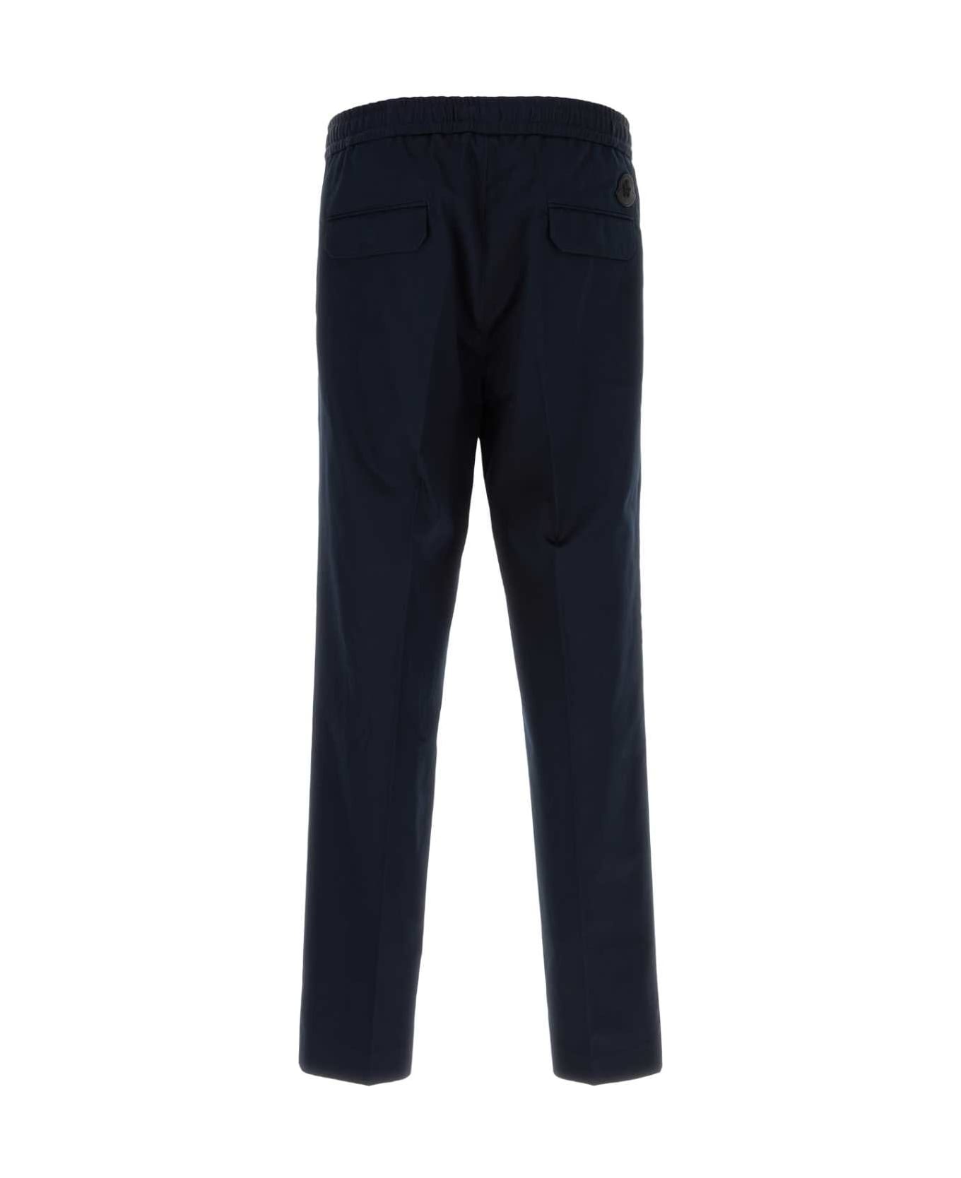 Midnight Blue Cotton Pant - 2