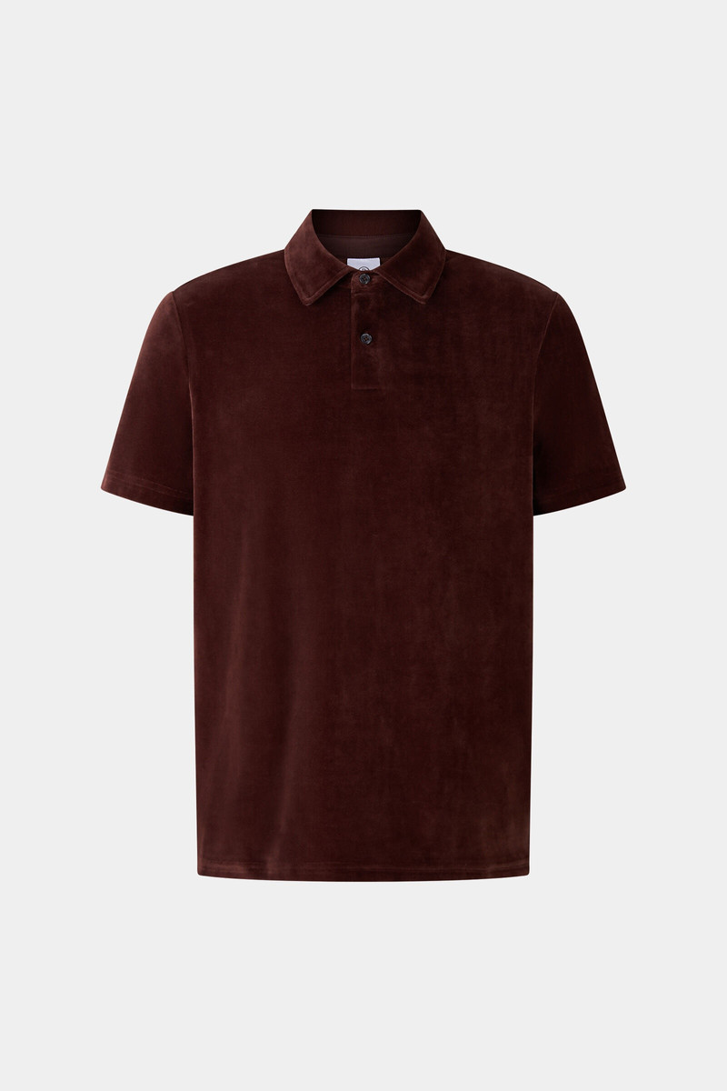 Nicki polo shirt Vincenzo in Wine red 1