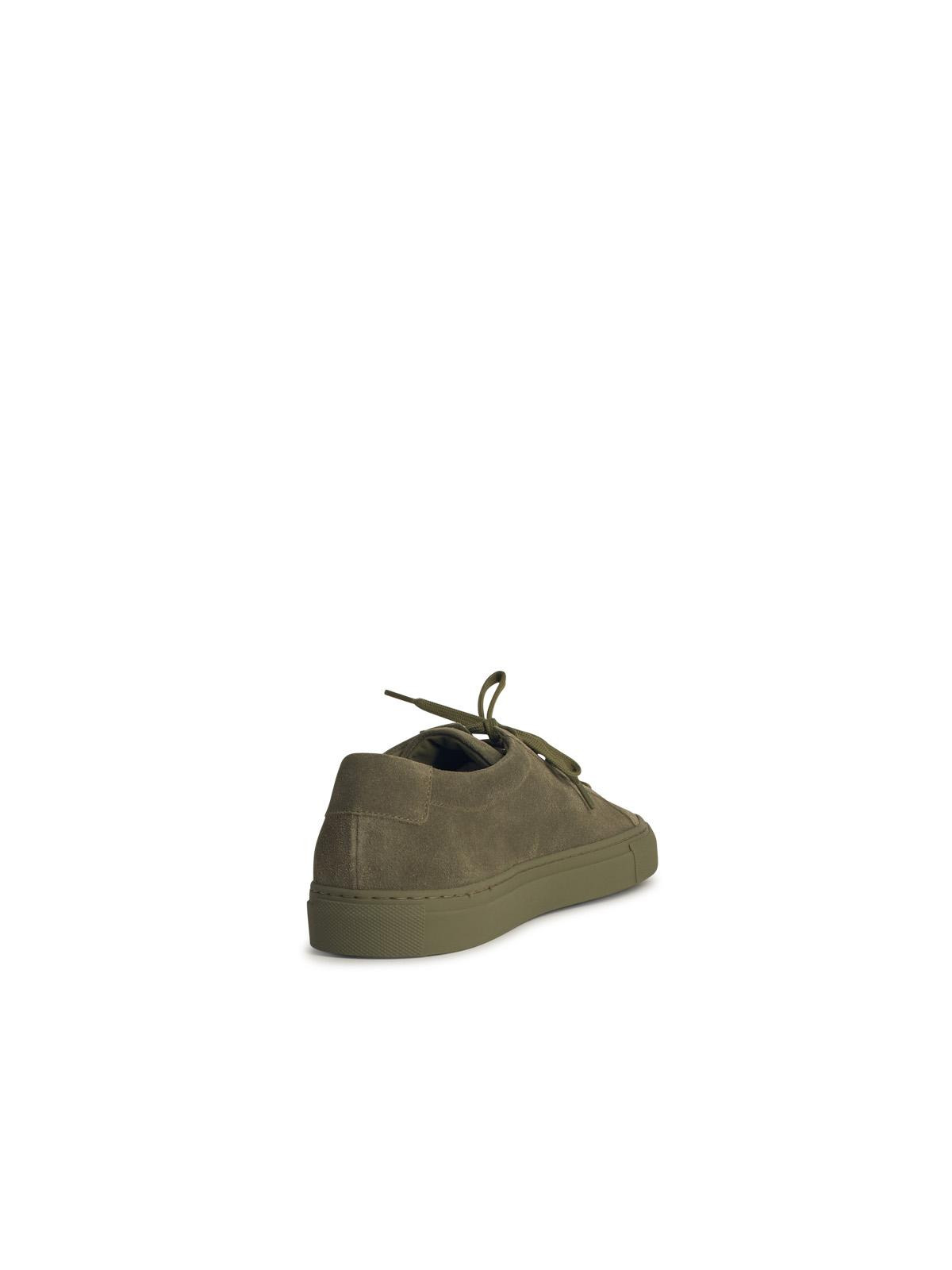 Common Projects 'Achilles' Green Suede Sneakers Men - 3
