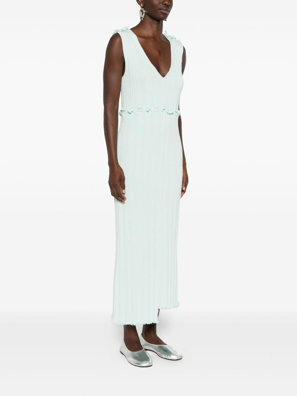 asymmetric midi dress - 3