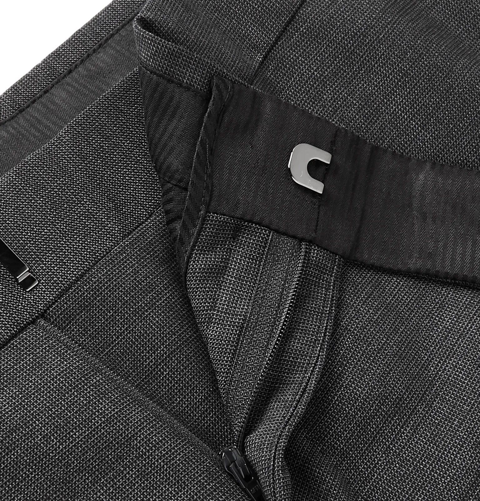 O'Connor Mélange Wool-Blend Suit Trousers - 3