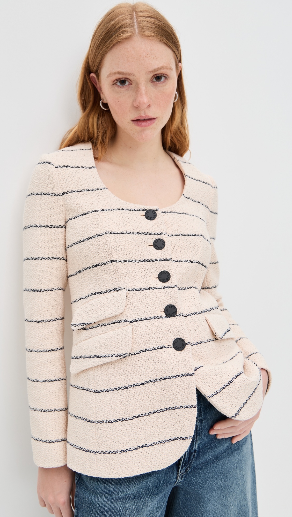Roslyn Tweed Blazer - 1