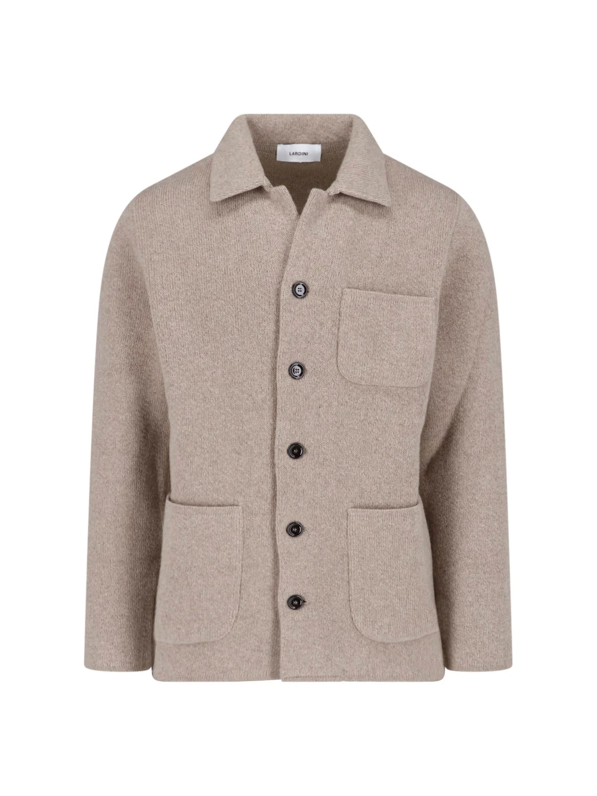 CASHMERE BUTTON JACKET - 1